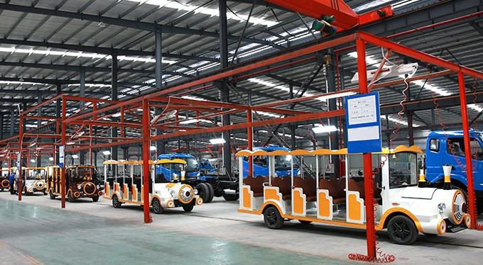 Guangzhou Ruike Electric Vehicle Co,Ltd ligne de production du fabricant